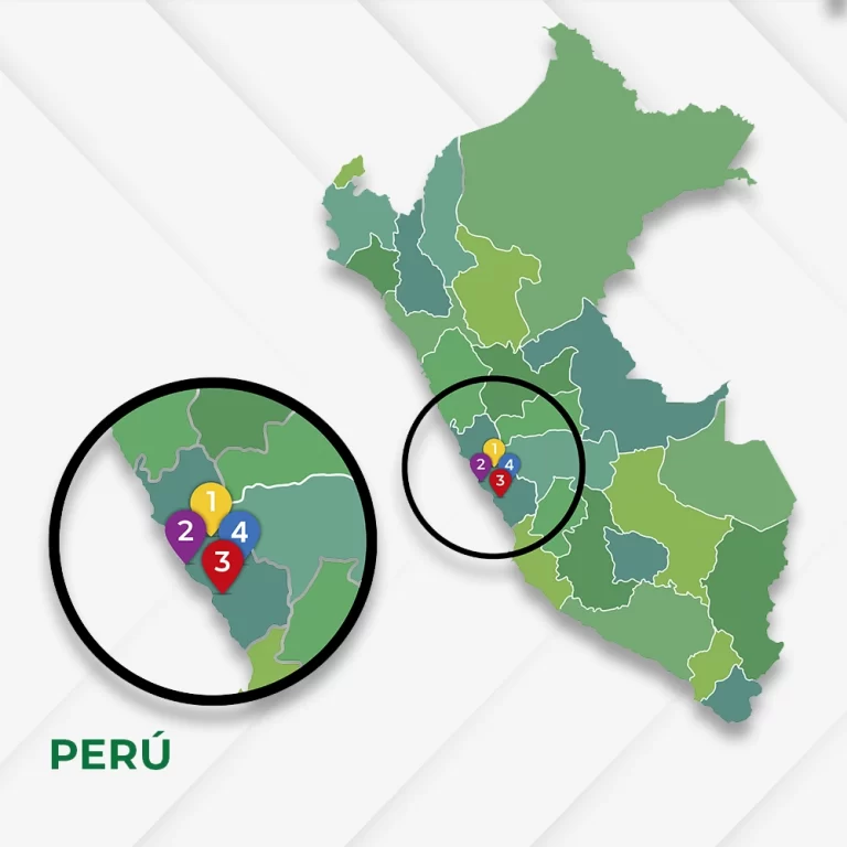 Mapa peru blanco